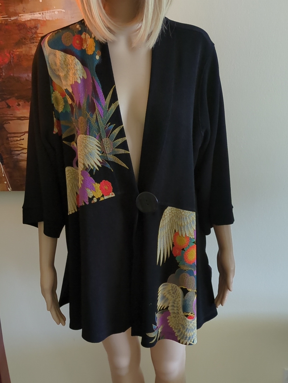 Soft Surroundings black jacket, size M